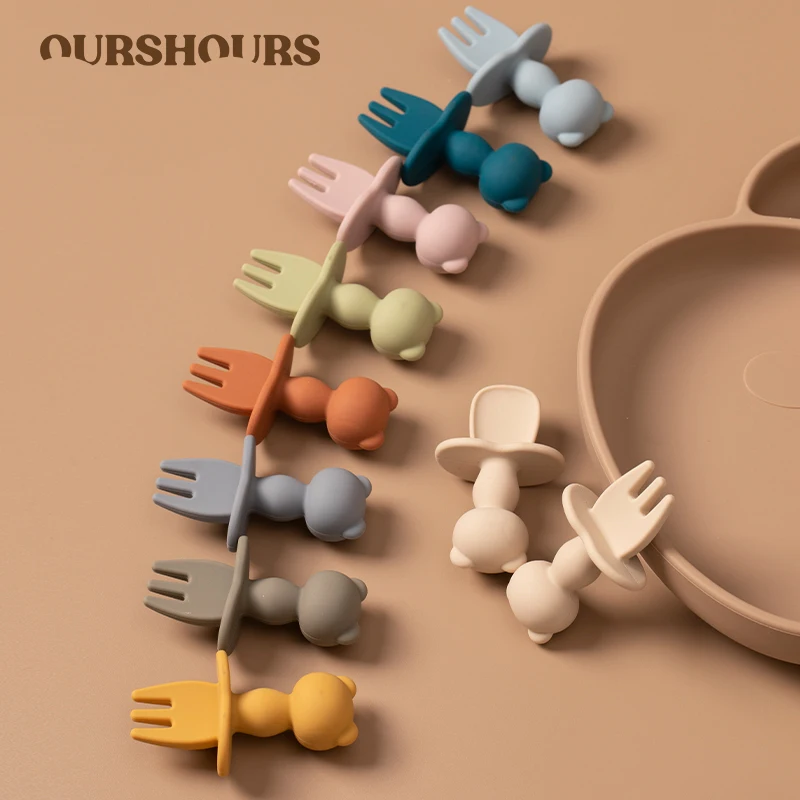 Baby Led Weaning Set - Food Grade Infant Soft Silicone Feeding