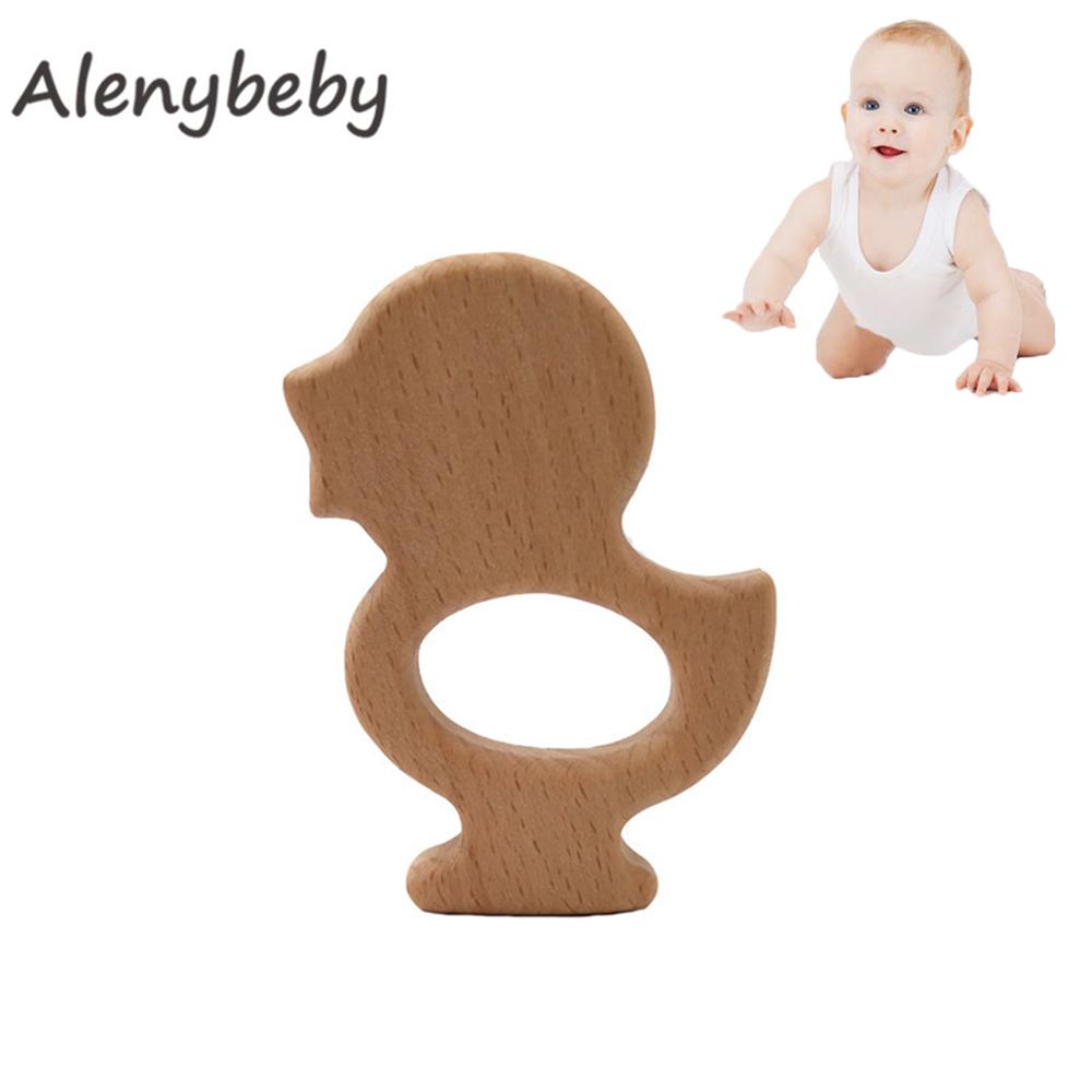 Baby Products Eco Friendly - Organic Baby Teether Product Beech Wooden