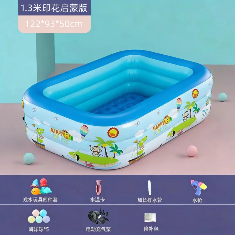 Large Inflatable Swimming Pool - Baby Bath Tub Foldable review and price
