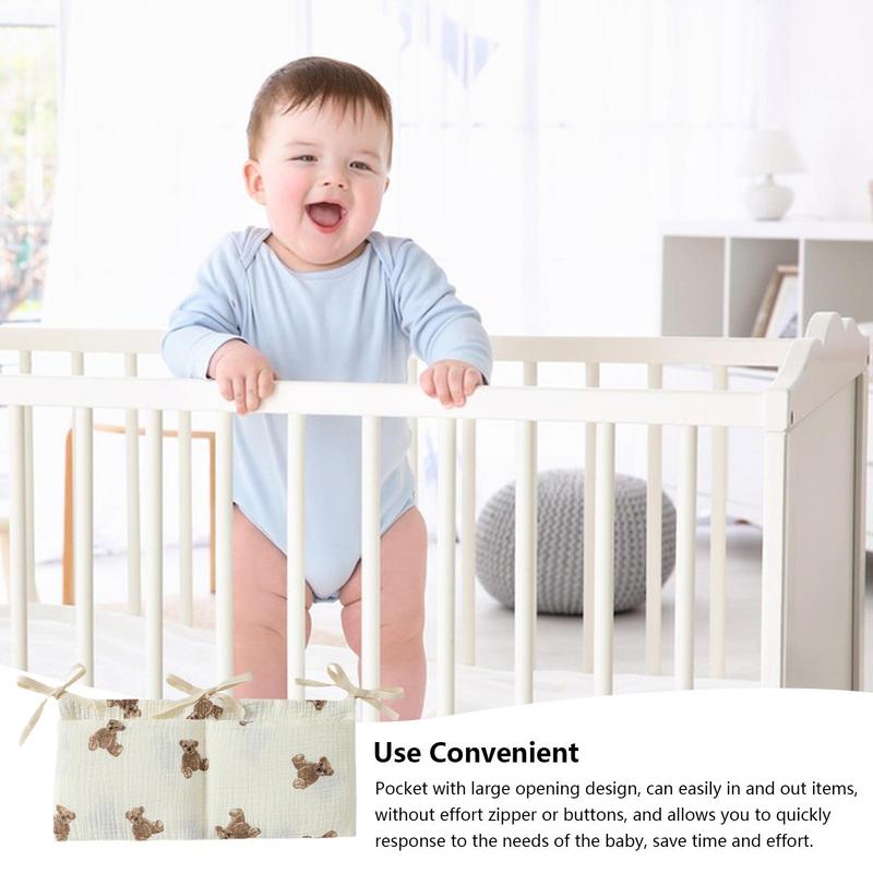 Baby Crib Organizer Cot Caddy  - Diaper Bag Backpack review and price