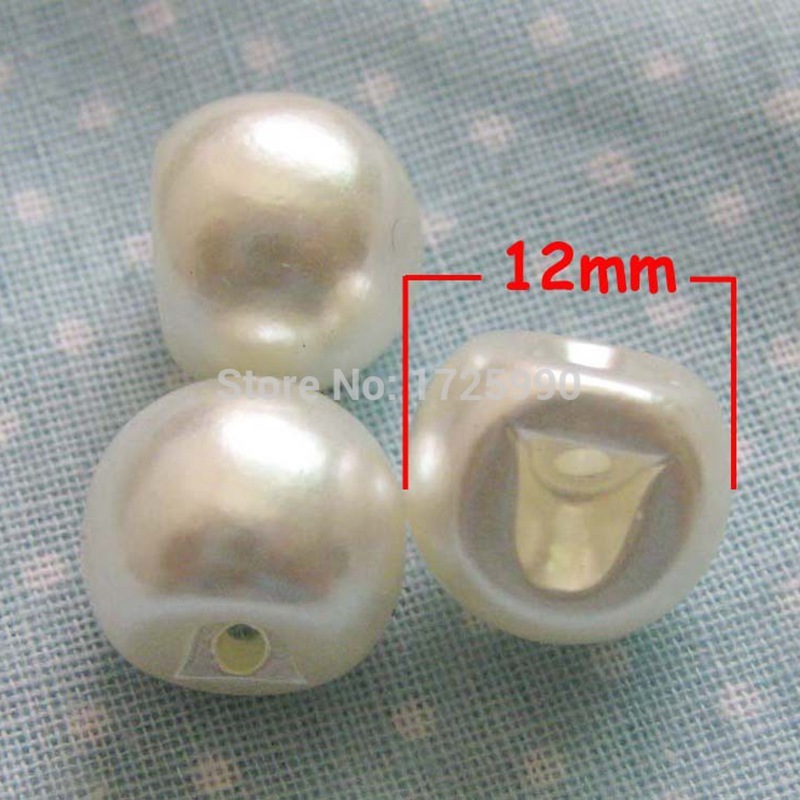 50pcs Pearl Button 12mm Round  - Baby Products Eco Friendly review and price