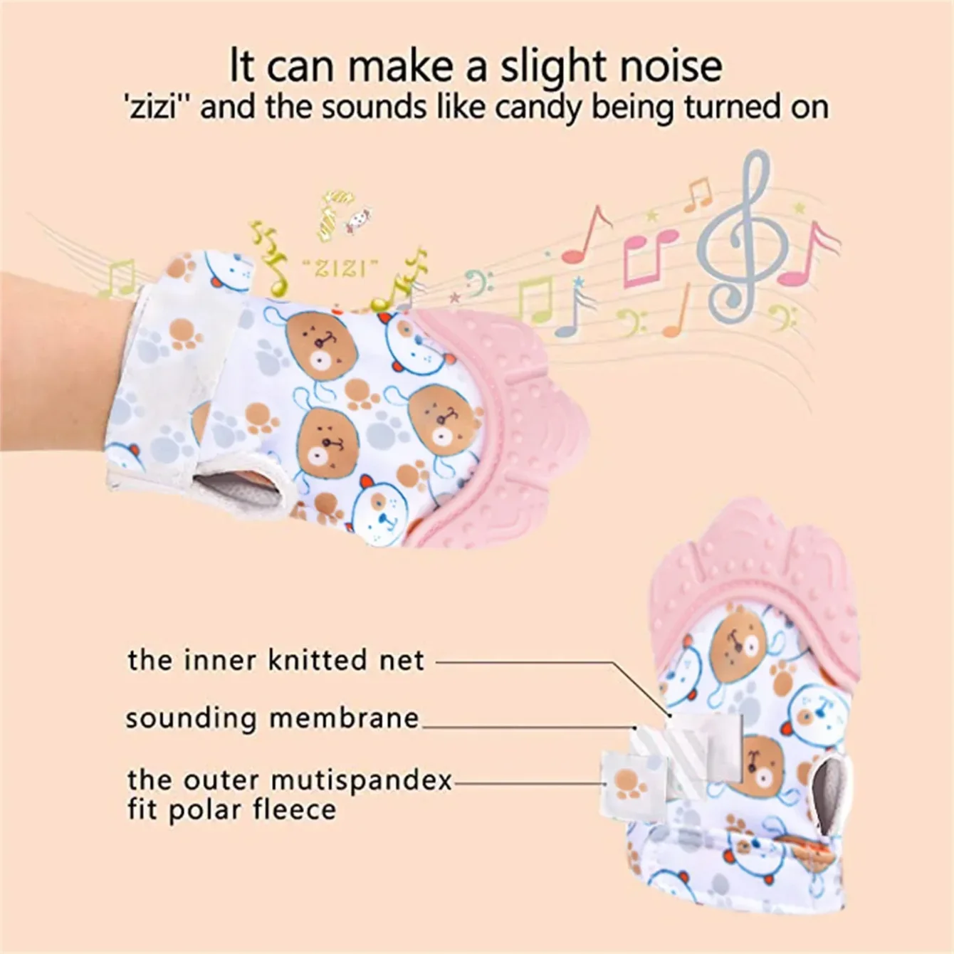 Newborn Teething Silicone Mitt - Teething Mitten Baby review and price
