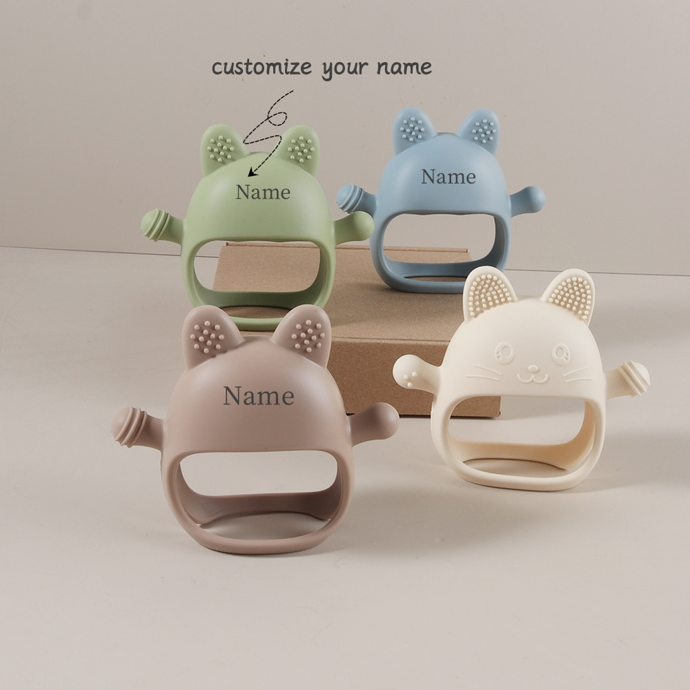 Personalized Baby Teether Cust - Teething Mitten Baby review and price