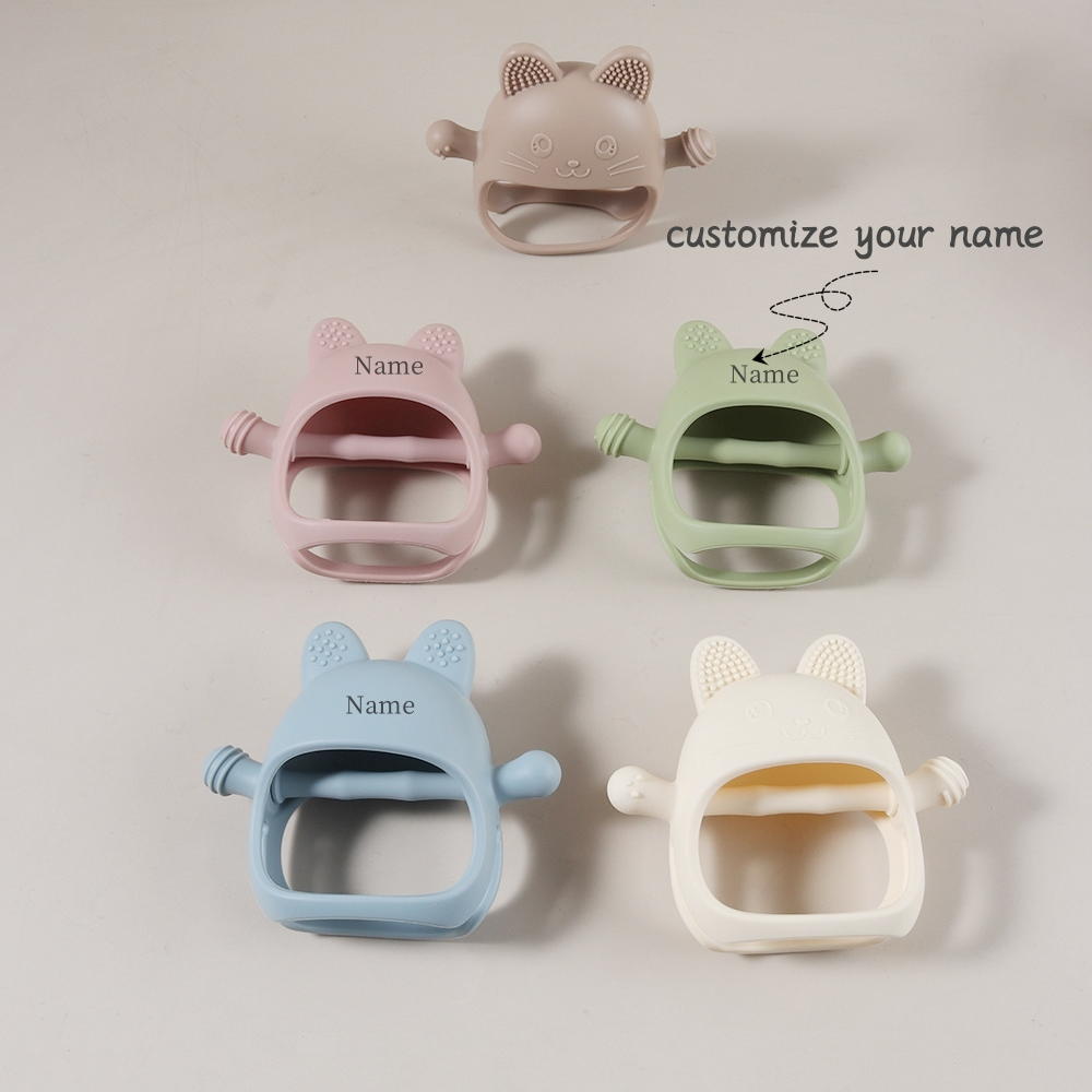 Personalized Baby Teether Cust - Teething Mitten Baby review and price