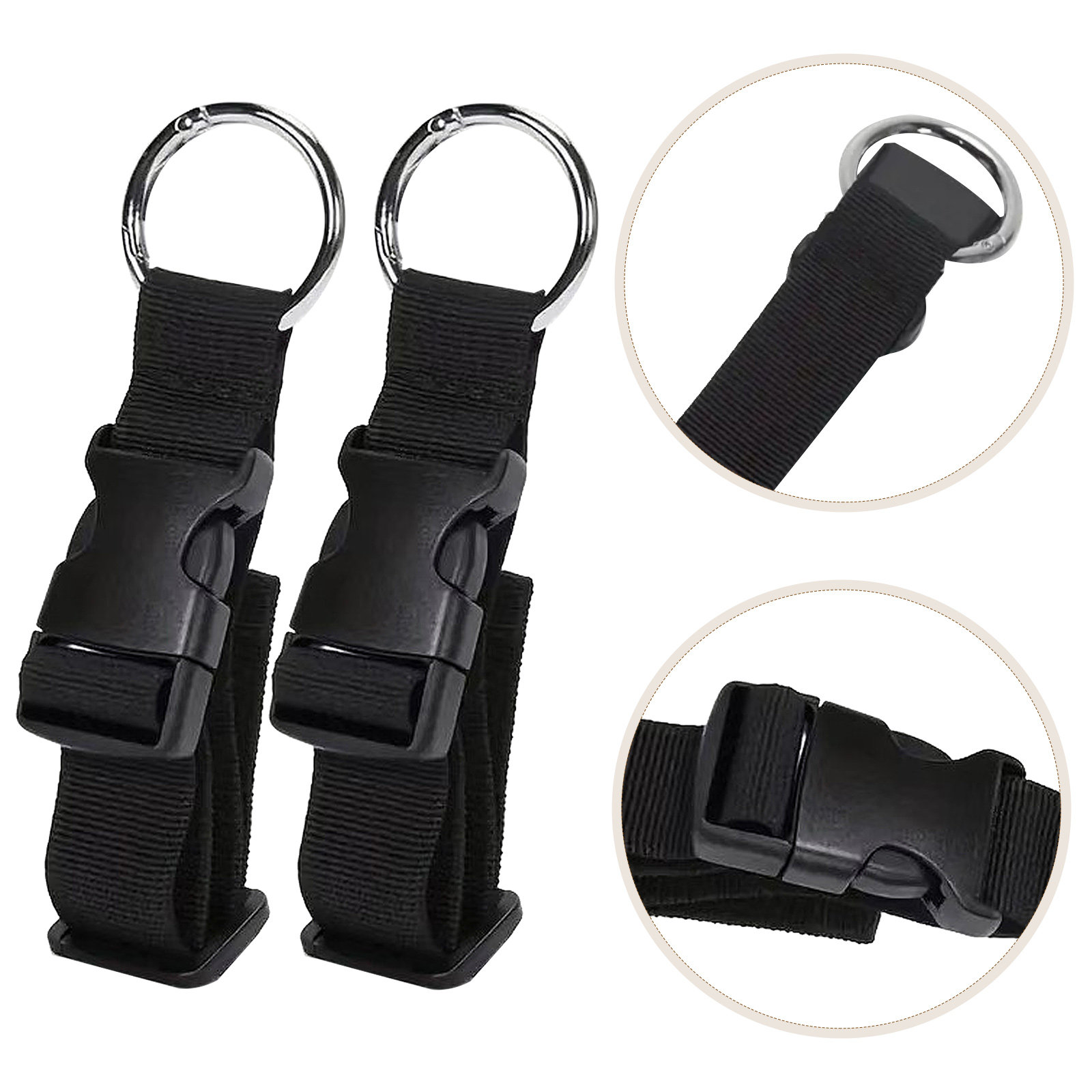 2 Pcs Wheelchair Hook Bag Back - Diaper Bag Backpack review and price