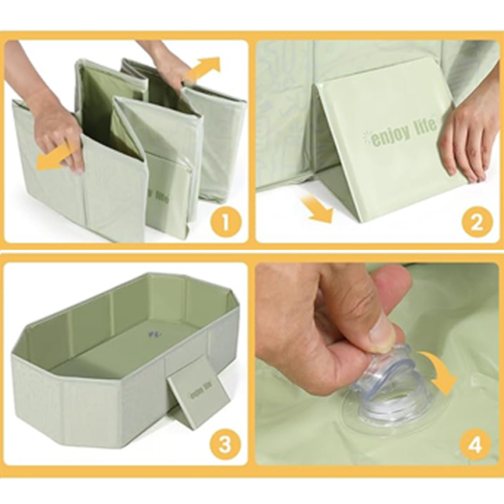 1 foldable bathtub for family  - Baby Bath Tub Foldable review and price