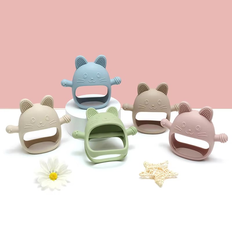 1PC Baby Silicone Teethers Glo - Teething Mitten Baby review and price