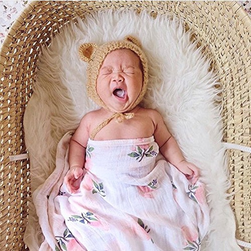 Rose 120x120cm 70% Bamboo 30%  - Baby Swaddle Blanket review and price