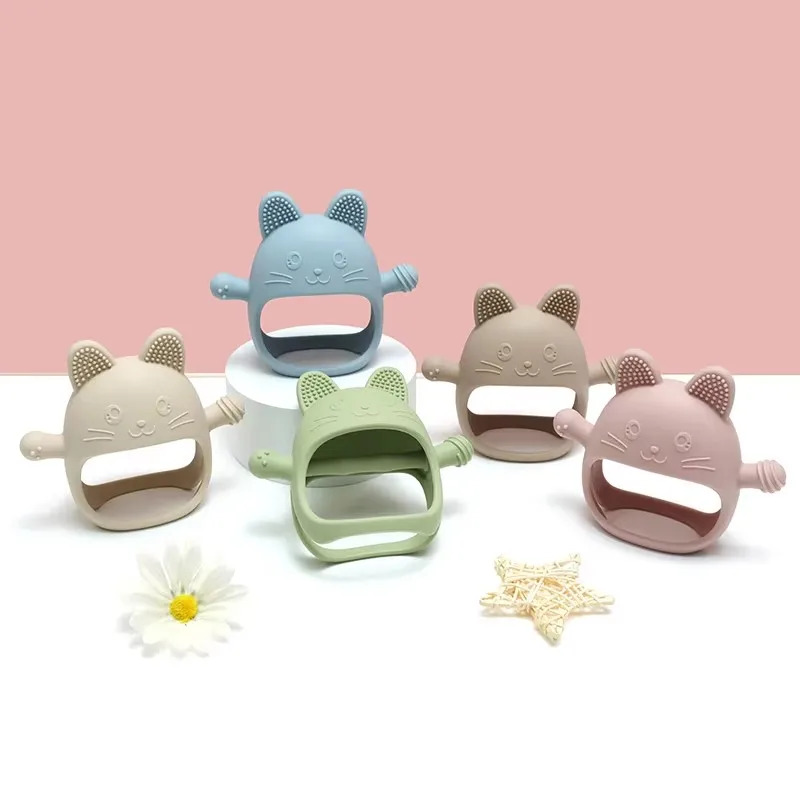1PC Baby Silicone Teethers Glo - Teething Mitten Baby review and price