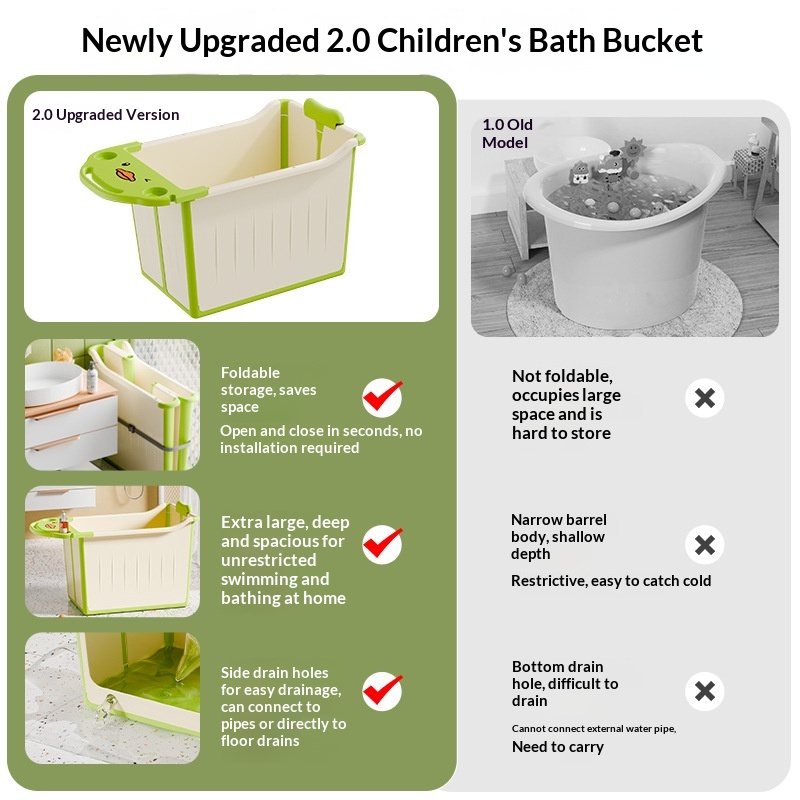 Foldable Collapsible Portable  - Baby Bath Tub Foldable review and price