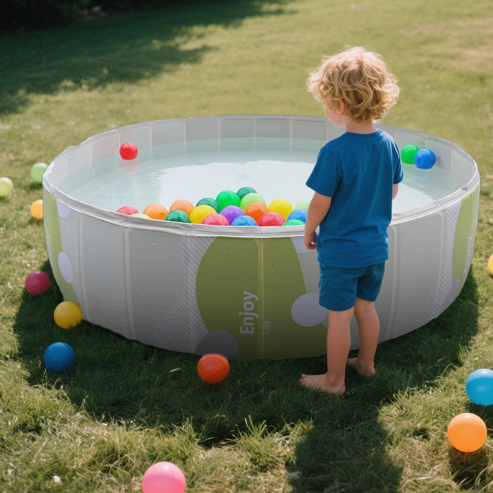 Foldable Kids Pool Wading Pool - Baby Bath Tub Foldable review and price