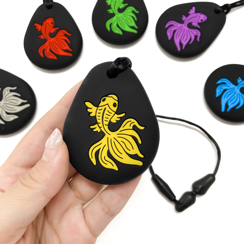 1/6Pcs Silicone Goldfish Chew  - Baby Products You Need review and price