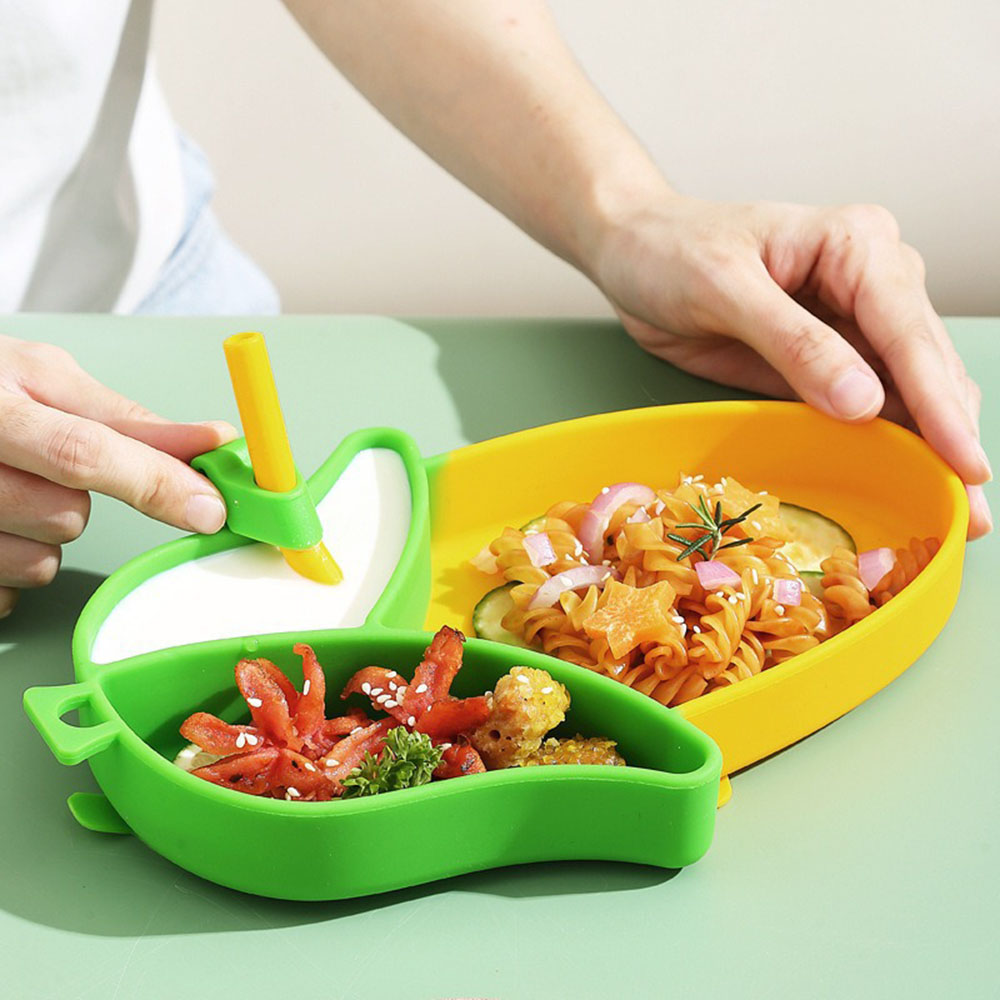 Brand New Cute Cartoon Silicon - Baby Led Weaning Set review and price