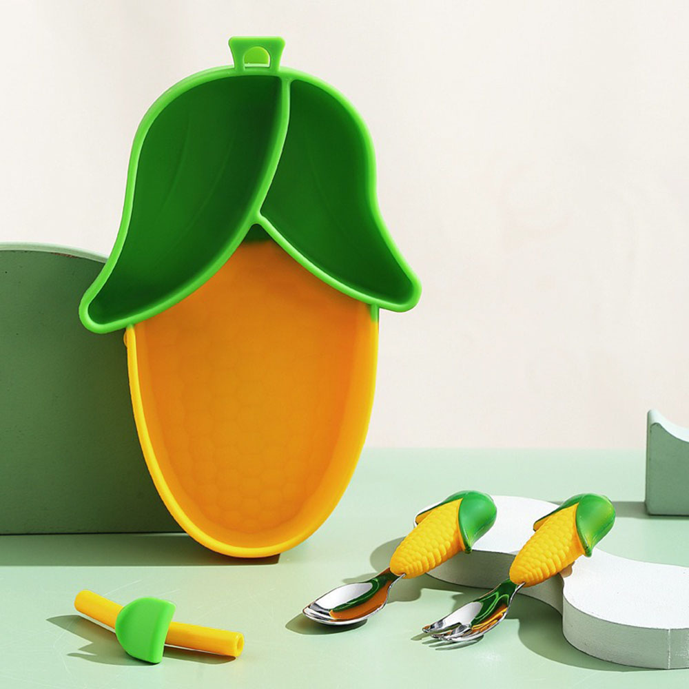 Brand New Cute Cartoon Silicon - Baby Led Weaning Set review and price