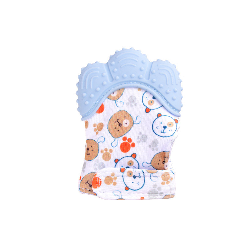 Baby Anti-Bite Silicone Gloves - Teething Mitten Baby review and price