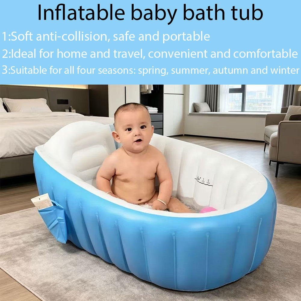 Inflatable Baby Bathtub with A - Baby Bath Tub Foldable review and price