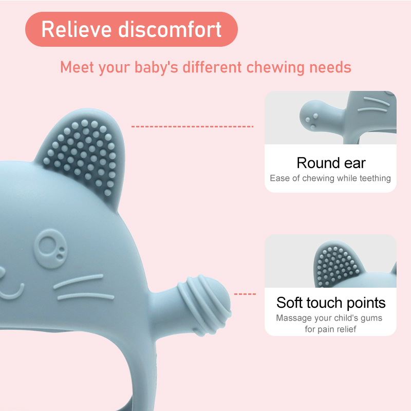 Food Grade Baby Silicone Glove - Teething Mitten Baby review and price