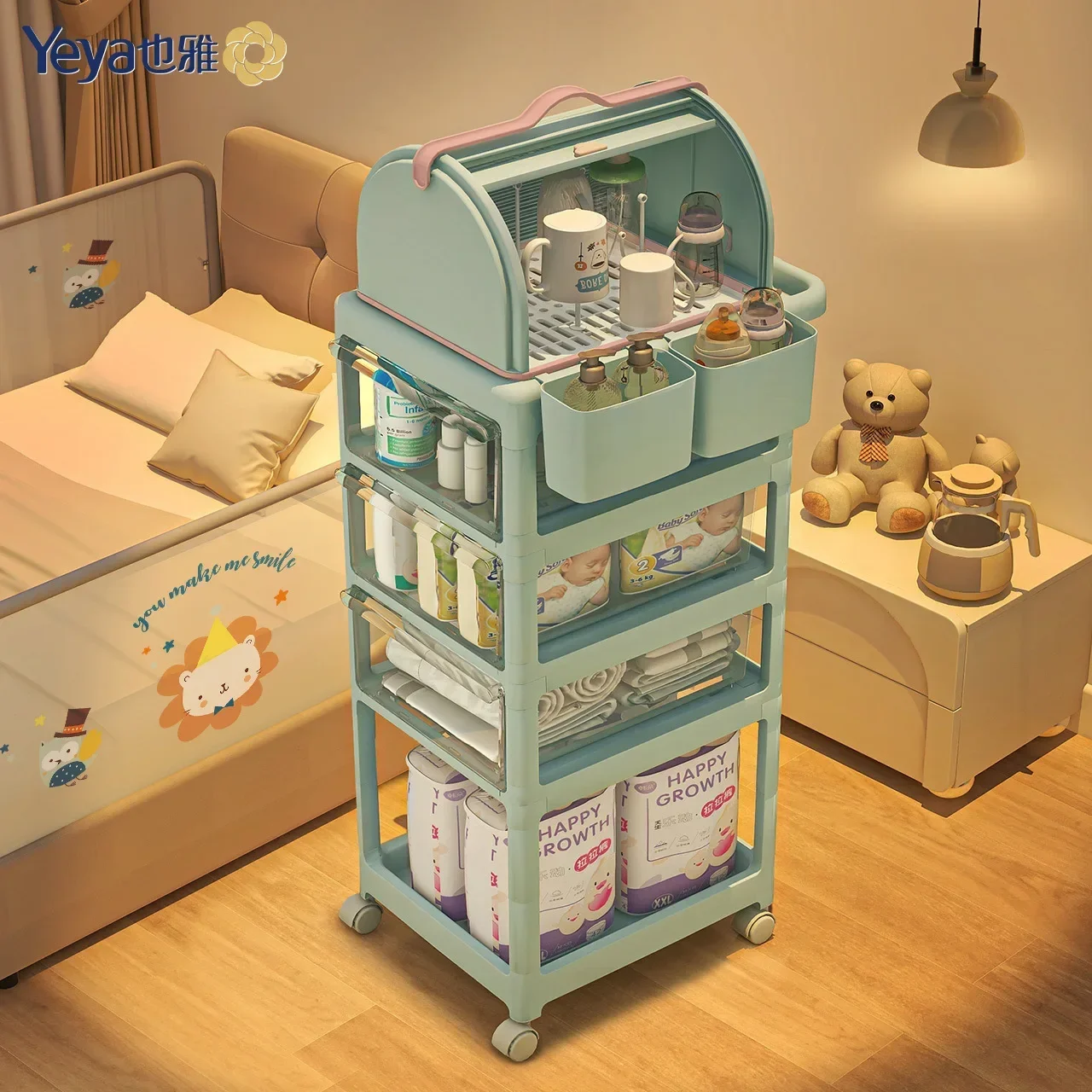 Mobile Storage Racks - Transpa - Baby Products Eco Friendly review and price