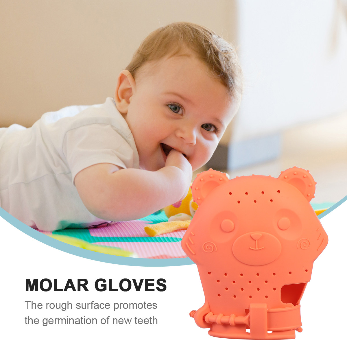 Safe Teether Glove Safe Teethi - Teething Mitten Baby review and price