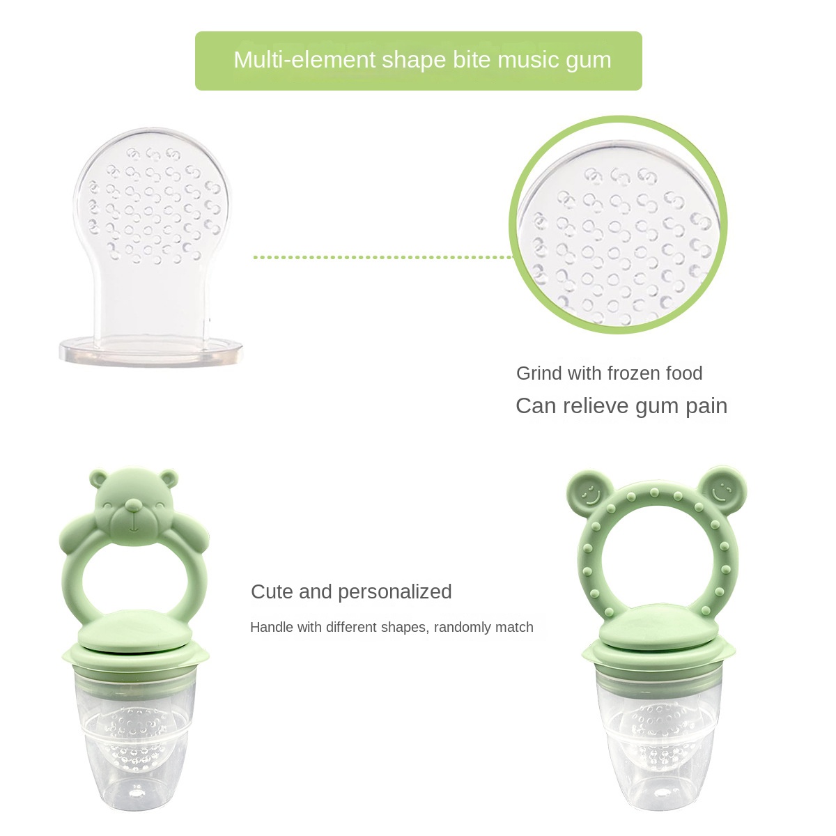 Food Grade Silicone Baby Teeth - Baby Products Eco Friendly review and price