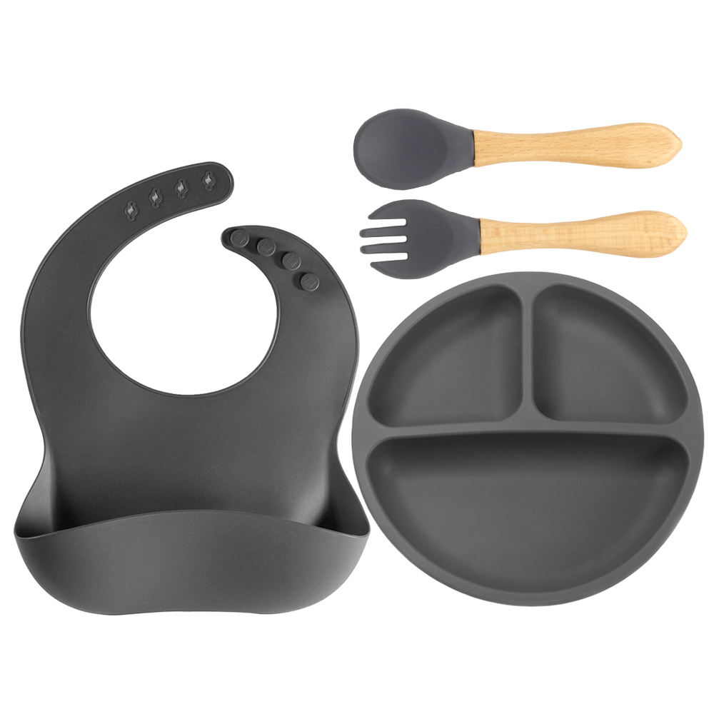 4 PCS Silicone Baby Feeding Se - Baby Led Weaning Set review and price