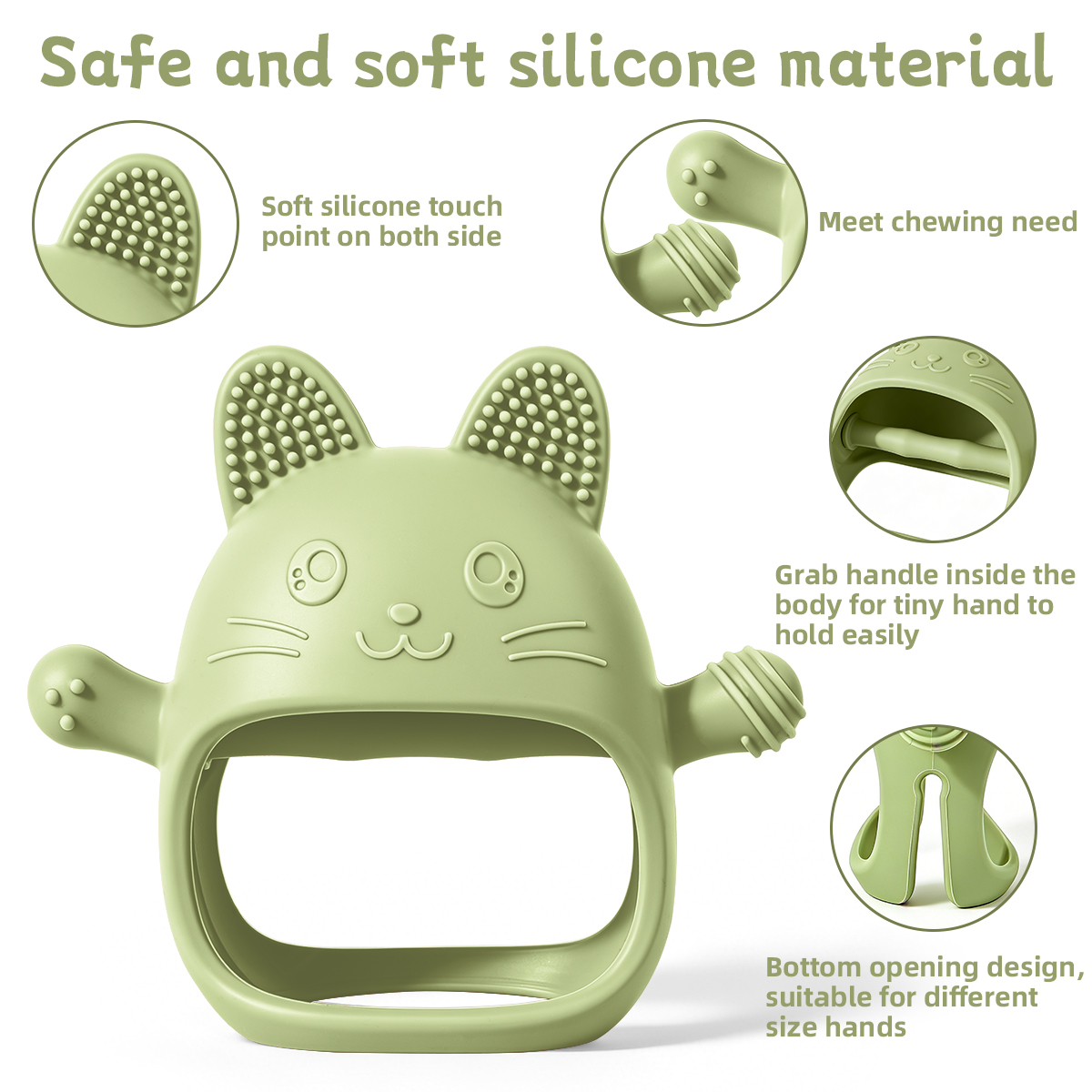 Baby Teether Chick Gloves Teet - Teething Mitten Baby review and price