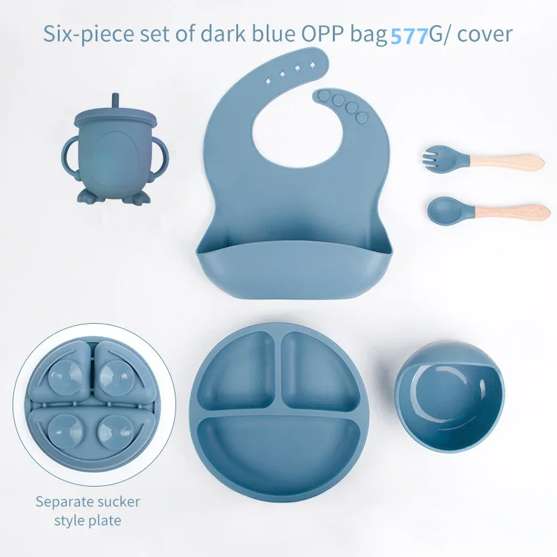 6 PCS Baby Meal Set Silicone S - Baby Led Weaning Set review and price