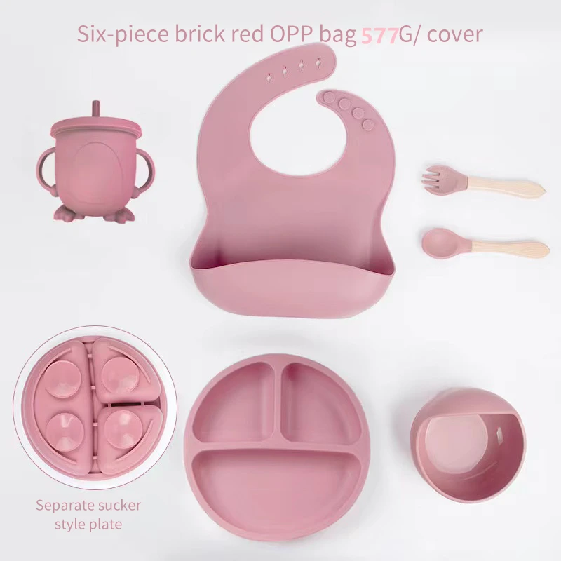 6 PCS Baby Meal Set Silicone S - Baby Led Weaning Set review and price